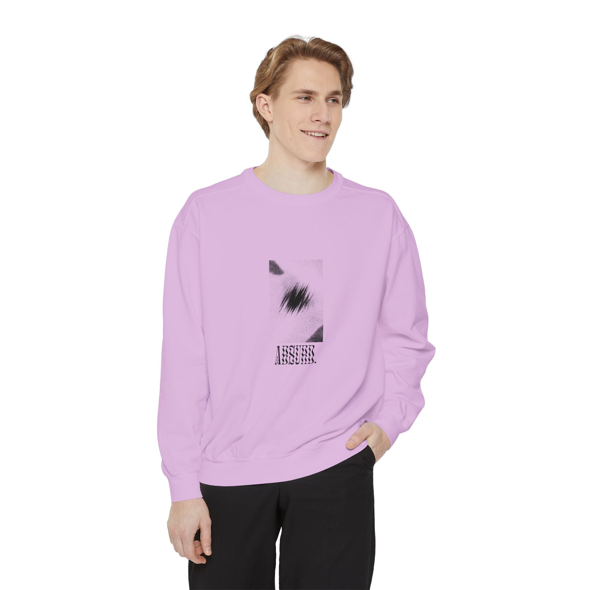 Minimalist Panda Graphic Sweatshirt — 'I NEED REST' Cozy Crewneck