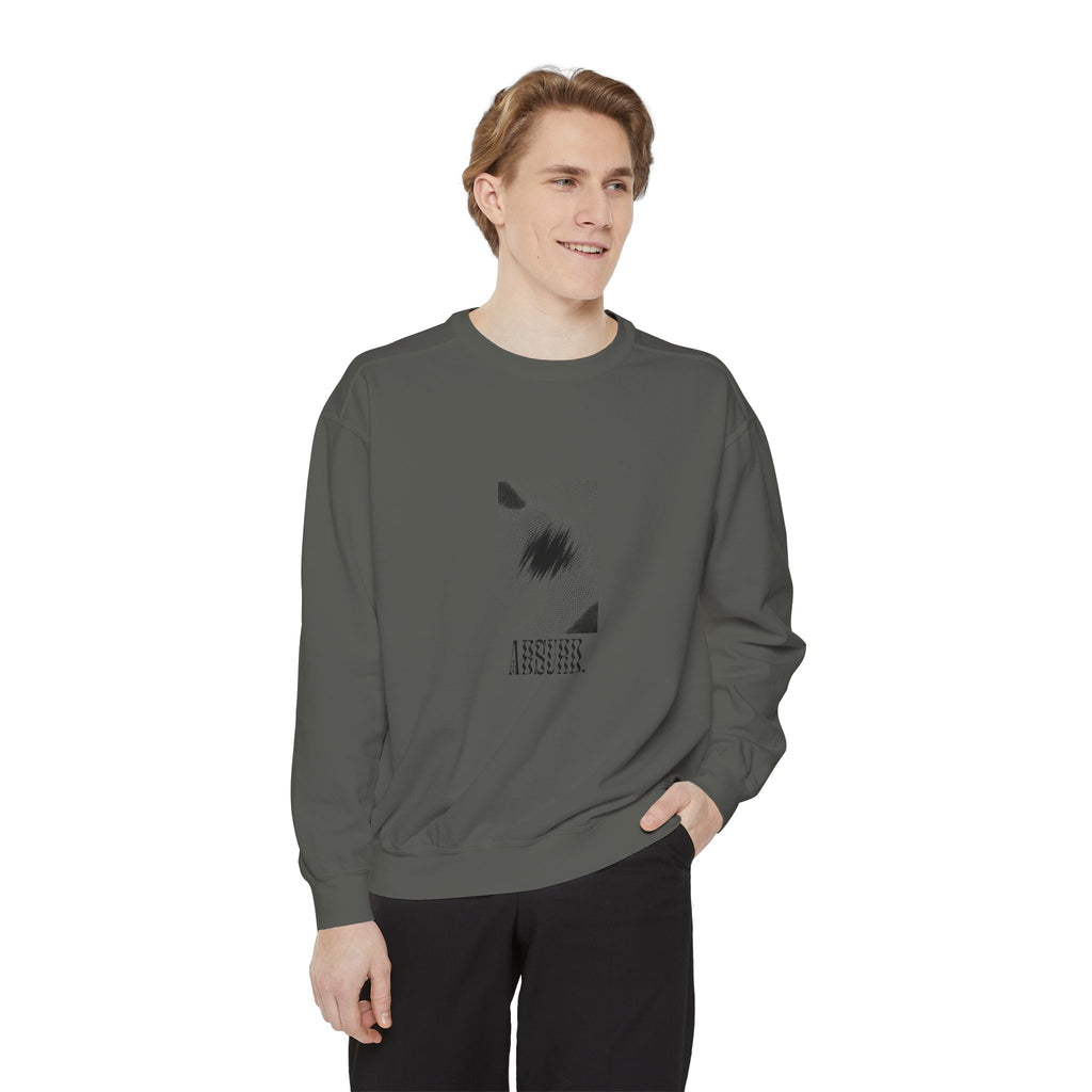 Minimalist Panda Graphic Sweatshirt — 'I NEED REST' Cozy Crewneck