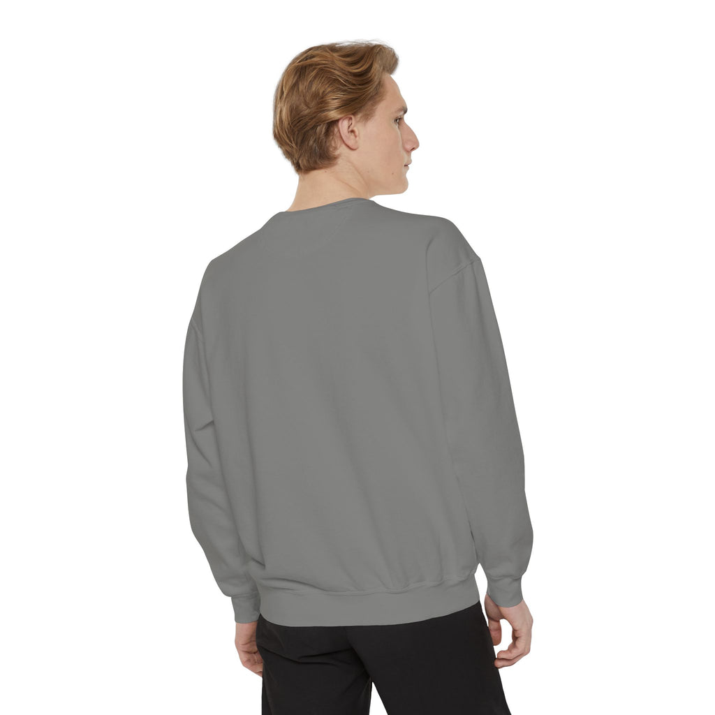 Abstract Marble Art Sweatshirt — "Absurd" Minimal Graphic Crewneck
