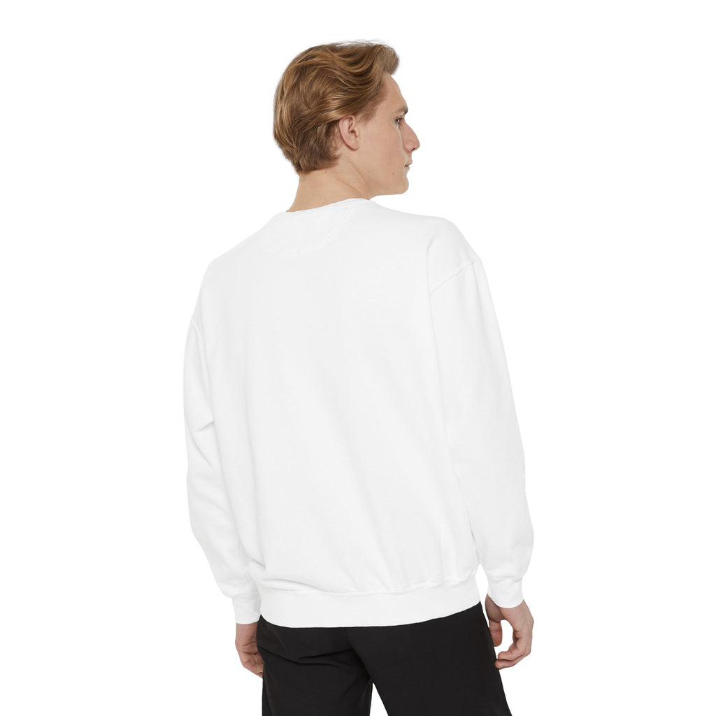 Abstract Marble Art Sweatshirt — "Absurd" Minimal Graphic Crewneck