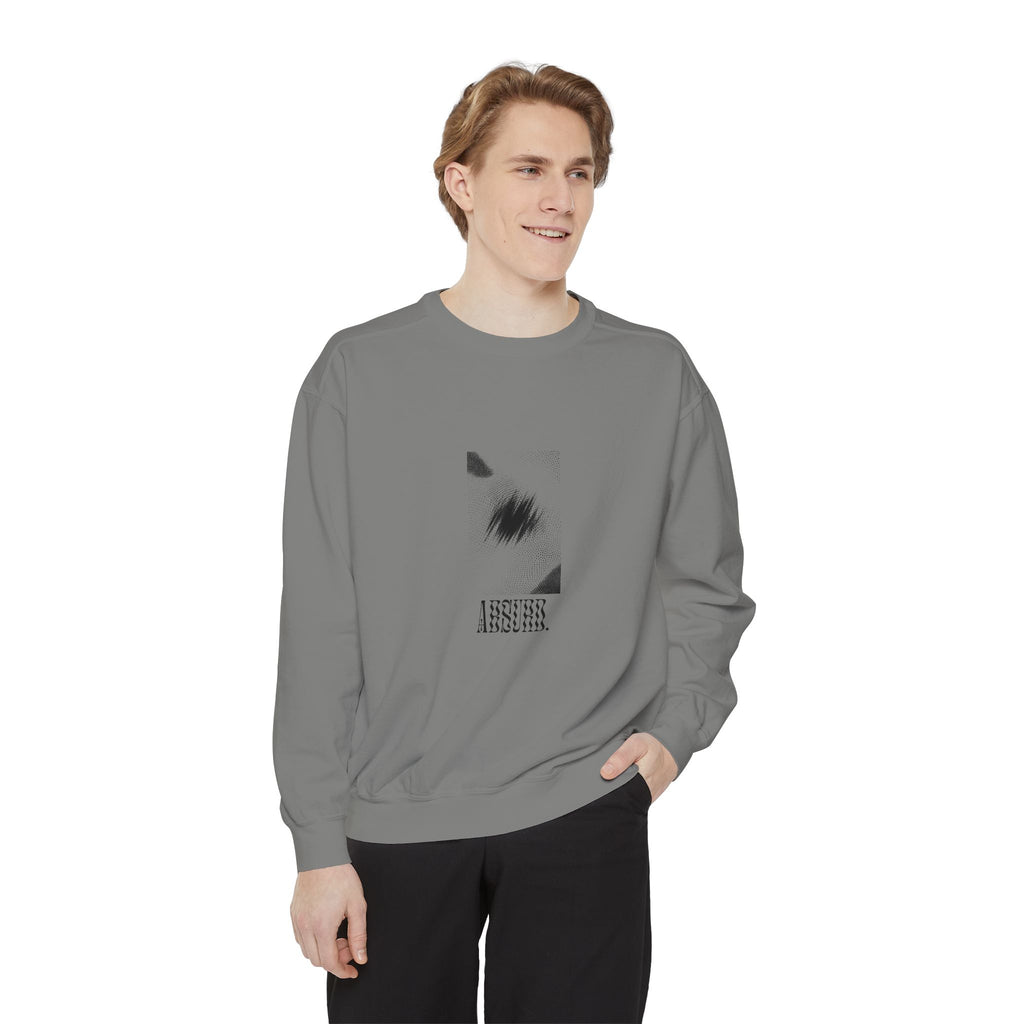 Minimalist Panda Graphic Sweatshirt — 'I NEED REST' Cozy Crewneck
