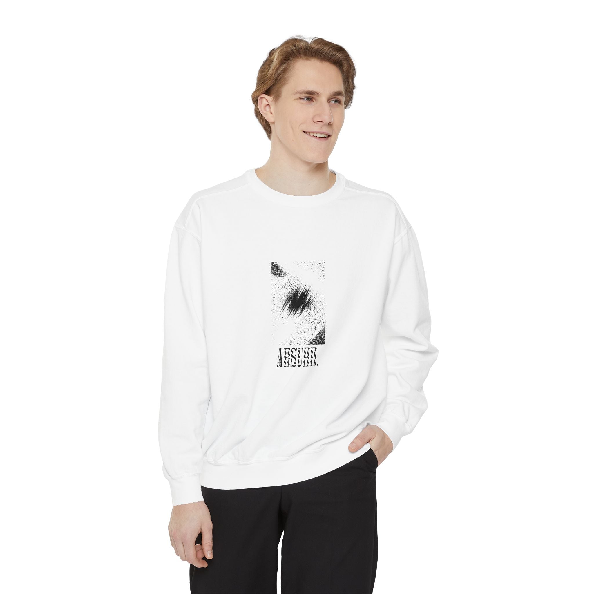 Minimalist Panda Graphic Sweatshirt — 'I NEED REST' Cozy Crewneck